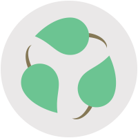 Green Leaf SustainabilityDegrees Tri-Infinite Future in Sustainability Loop